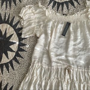 NWT Theory Silky Lakaia Blouse